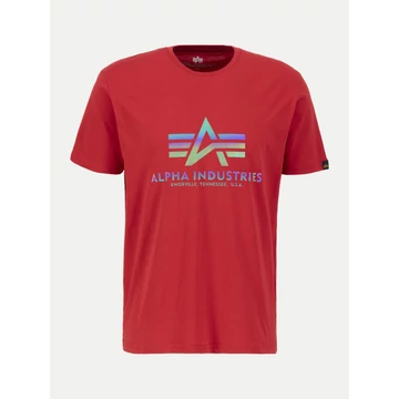 Basic T Rainbow Ref. - red
