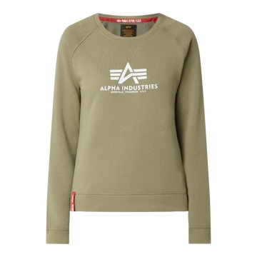 New Basic Sweater Wmn - olive