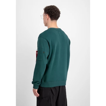 alpha-label-sweater-force green