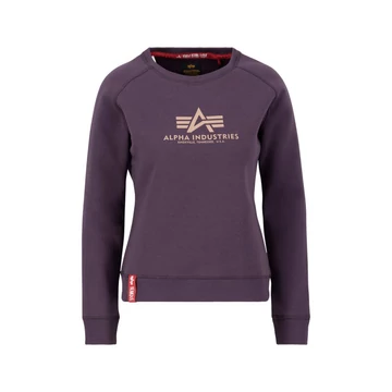 New Basic Sweater Wmn - plum