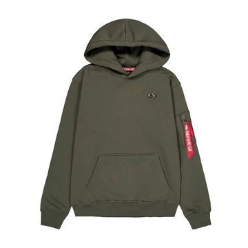 3D Small Logo Hoodie - dark olive