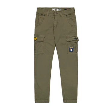 Petrol Patch Pant - dark olive