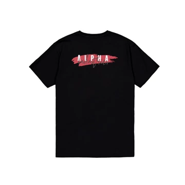 Signature Puff Print BP T - black