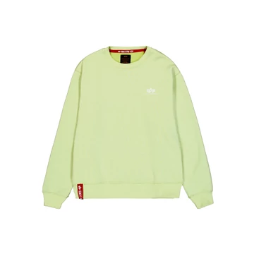 Basic Sweater Small Logo - arctic lime