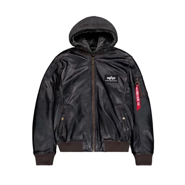 MA-1 D-Tec Leather - vintage brown