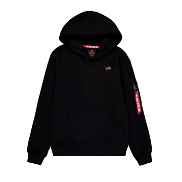 3D Small Logo Hoodie - black