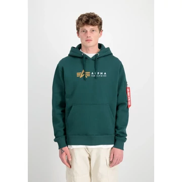 Alpha Label Hoodie - force green