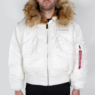 45P Hooded Custom - jet stream white