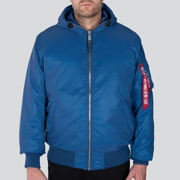 MA-1 Hooded Reflective - replica blue