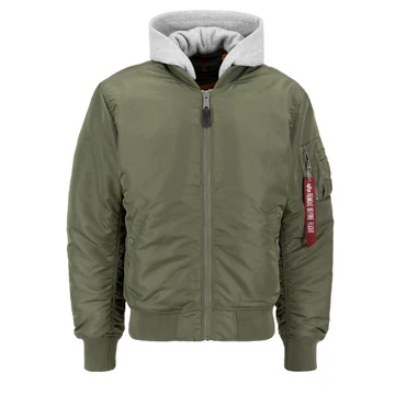 MA-1 ZH Back EMB - sage green
