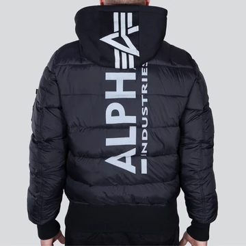 MA-1 ZH Backprint Puffer FD - black/reflective