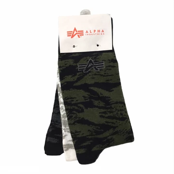 Graphic AOP Socks 3 Pak - mix