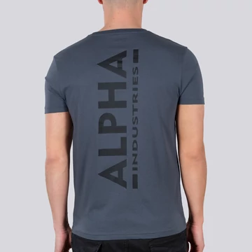 Backprint T - greyblack/black