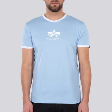 Basic T Contrast ML - light blue