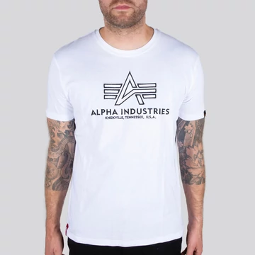 Basic T Embroidery - white