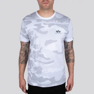 Basic T Small Logo Camo - white camo