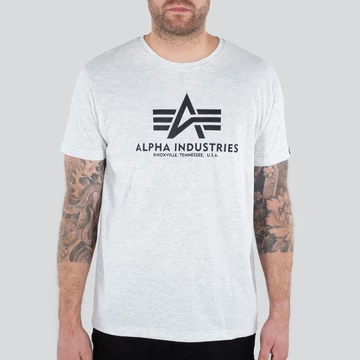 Basic T -  white melange