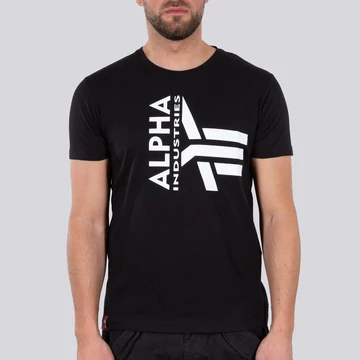 Half Logo Foam T - black