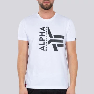 Half Logo Foam T - white