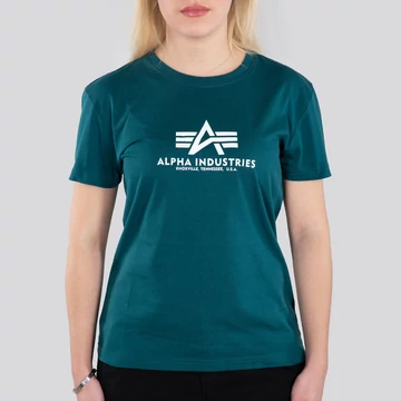 New Basic T Woman - deep petrol