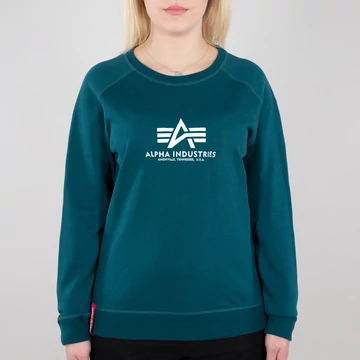 New Basic Sweater Woman - deep petrol