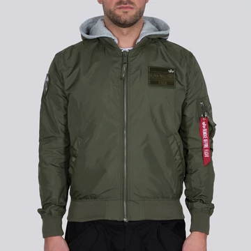 MA-1 TT Hood Custom - dark olive