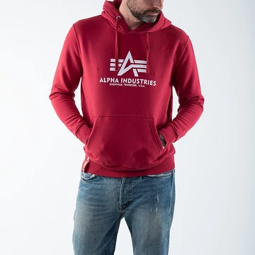 Basic Hoody - rbf red