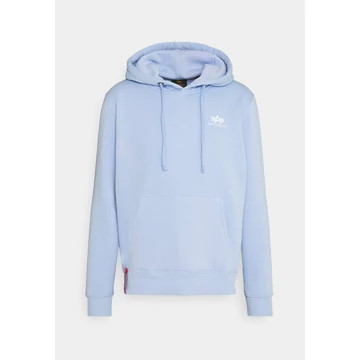 Basic Hoody Small Logo - light blue
