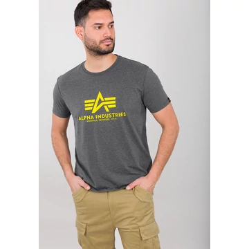Basic T - charcoal heather