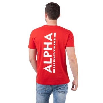Backprint T - speed red