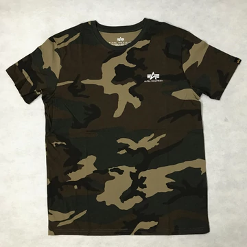 Basic T Small Logo Camo - wdl camo 65