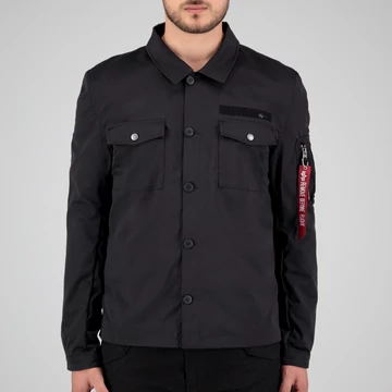 Alpha Overshirt - black