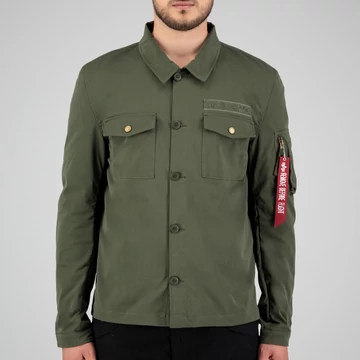 Alpha Overshirt - dark olive