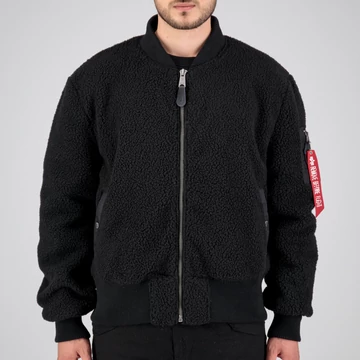 MA-1 Teddy - black