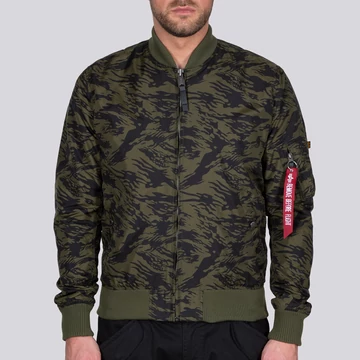 MA-1 TT Camo - brushstroke green