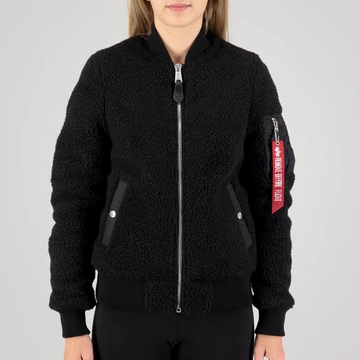 MA-1 VF Teddy Woman - black