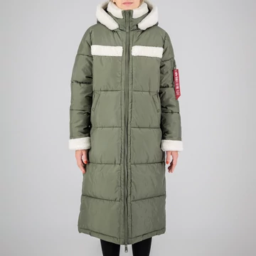 Puffer Coat ZH Woman - sage green