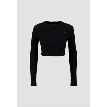 X-Fit Rib LS C Woman - black