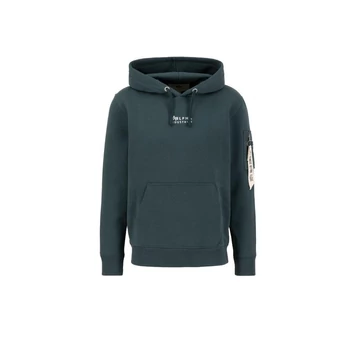 Organics EMB Hoody - organic petrol