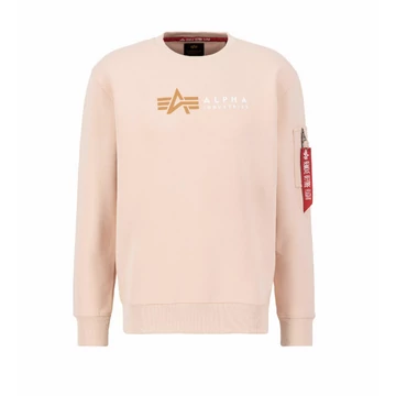 Alpha Label Sweater - pale peach