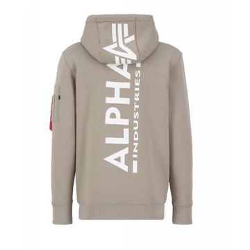 Back Print Hoody - vintage sand