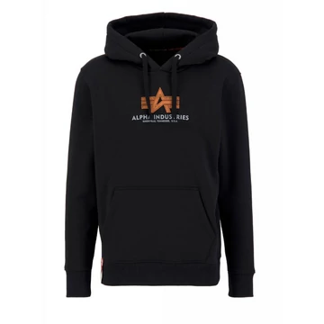 Basic Hoody Rubber - black