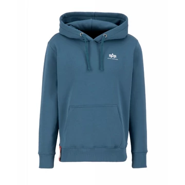 Basic Hoody Small Logo - vintage marine