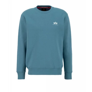 Basic Sweater Small Logo - vintage marine