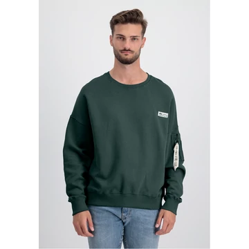 Organics OS Sweater - organic petrol
