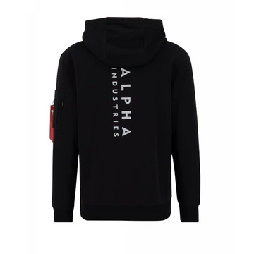 R Print Hoody - black