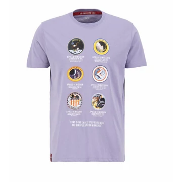 Apollo Mission T-Shirt - pale violet
