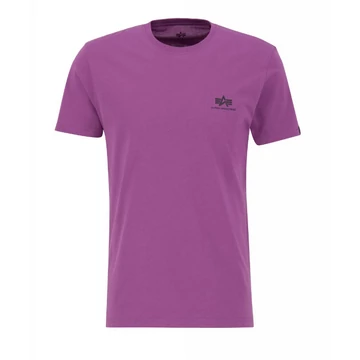 Basic T Small Logo - dark magenta