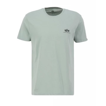 Basic T Small Logo - dusty green