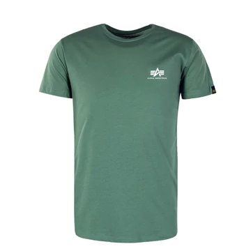 Basic T Small Logo - ivy green